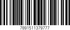 Código de barras (EAN, GTIN, SKU, ISBN): '7891511379777'