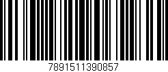 Código de barras (EAN, GTIN, SKU, ISBN): '7891511390857'