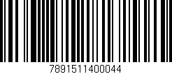 Código de barras (EAN, GTIN, SKU, ISBN): '7891511400044'