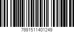 Código de barras (EAN, GTIN, SKU, ISBN): '7891511401249'