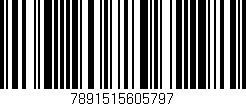 Código de barras (EAN, GTIN, SKU, ISBN): '7891515605797'