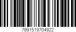 Código de barras (EAN, GTIN, SKU, ISBN): '7891519704922'