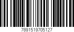 Código de barras (EAN, GTIN, SKU, ISBN): '7891519705127'