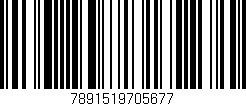Código de barras (EAN, GTIN, SKU, ISBN): '7891519705677'