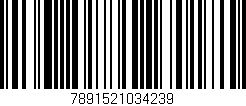 Código de barras (EAN, GTIN, SKU, ISBN): '7891521034239'