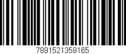 Código de barras (EAN, GTIN, SKU, ISBN): '7891521359165'