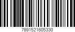 Código de barras (EAN, GTIN, SKU, ISBN): '7891521605330'