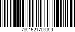Código de barras (EAN, GTIN, SKU, ISBN): '7891521708093'