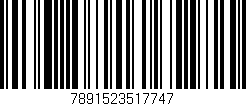 Código de barras (EAN, GTIN, SKU, ISBN): '7891523517747'