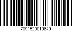 Código de barras (EAN, GTIN, SKU, ISBN): '7891529013649'