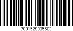 Código de barras (EAN, GTIN, SKU, ISBN): '7891529035603'