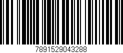 Código de barras (EAN, GTIN, SKU, ISBN): '7891529043288'