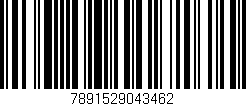 Código de barras (EAN, GTIN, SKU, ISBN): '7891529043462'