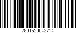 Código de barras (EAN, GTIN, SKU, ISBN): '7891529043714'