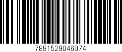 Código de barras (EAN, GTIN, SKU, ISBN): '7891529046074'