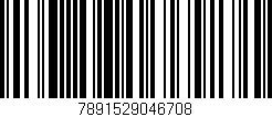 Código de barras (EAN, GTIN, SKU, ISBN): '7891529046708'