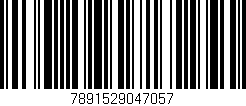 Código de barras (EAN, GTIN, SKU, ISBN): '7891529047057'