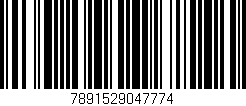 Código de barras (EAN, GTIN, SKU, ISBN): '7891529047774'