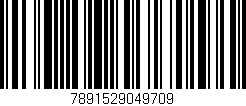 Código de barras (EAN, GTIN, SKU, ISBN): '7891529049709'