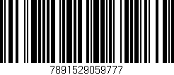 Código de barras (EAN, GTIN, SKU, ISBN): '7891529059777'