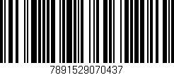 Código de barras (EAN, GTIN, SKU, ISBN): '7891529070437'