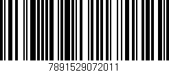 Código de barras (EAN, GTIN, SKU, ISBN): '7891529072011'