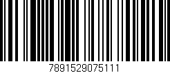 Código de barras (EAN, GTIN, SKU, ISBN): '7891529075111'