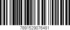 Código de barras (EAN, GTIN, SKU, ISBN): '7891529076491'