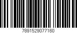 Código de barras (EAN, GTIN, SKU, ISBN): '7891529077160'
