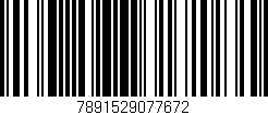 Código de barras (EAN, GTIN, SKU, ISBN): '7891529077672'