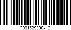 Código de barras (EAN, GTIN, SKU, ISBN): '7891529080412'