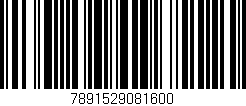 Código de barras (EAN, GTIN, SKU, ISBN): '7891529081600'