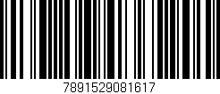 Código de barras (EAN, GTIN, SKU, ISBN): '7891529081617'