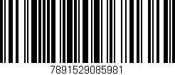 Código de barras (EAN, GTIN, SKU, ISBN): '7891529085981'