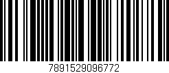 Código de barras (EAN, GTIN, SKU, ISBN): '7891529096772'