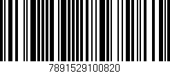 Código de barras (EAN, GTIN, SKU, ISBN): '7891529100820'
