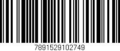 Código de barras (EAN, GTIN, SKU, ISBN): '7891529102749'