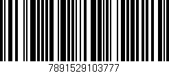 Código de barras (EAN, GTIN, SKU, ISBN): '7891529103777'