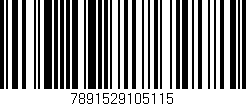 Código de barras (EAN, GTIN, SKU, ISBN): '7891529105115'