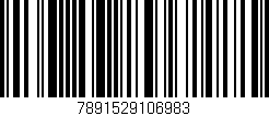 Código de barras (EAN, GTIN, SKU, ISBN): '7891529106983'