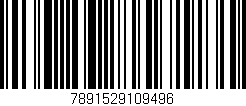 Código de barras (EAN, GTIN, SKU, ISBN): '7891529109496'