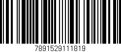 Código de barras (EAN, GTIN, SKU, ISBN): '7891529111819'