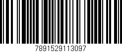 Código de barras (EAN, GTIN, SKU, ISBN): '7891529113097'