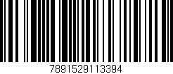 Código de barras (EAN, GTIN, SKU, ISBN): '7891529113394'