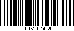 Código de barras (EAN, GTIN, SKU, ISBN): '7891529114728'