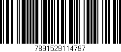 Código de barras (EAN, GTIN, SKU, ISBN): '7891529114797'