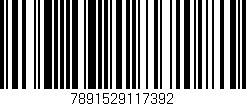 Código de barras (EAN, GTIN, SKU, ISBN): '7891529117392'