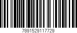 Código de barras (EAN, GTIN, SKU, ISBN): '7891529117729'