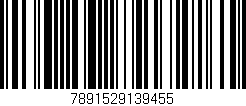 Código de barras (EAN, GTIN, SKU, ISBN): '7891529139455'