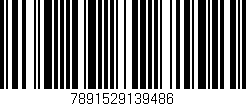 Código de barras (EAN, GTIN, SKU, ISBN): '7891529139486'